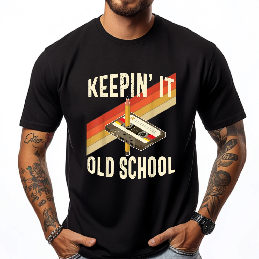 Retro 80s 90s Keeping It Old School Cassette Tape Oversized T Shirt Men Man Clothes Oversized
Retro 80s 90s Keeping It Old School Cassette Tape Oversized T Shirt Men Man Clothes Oversized