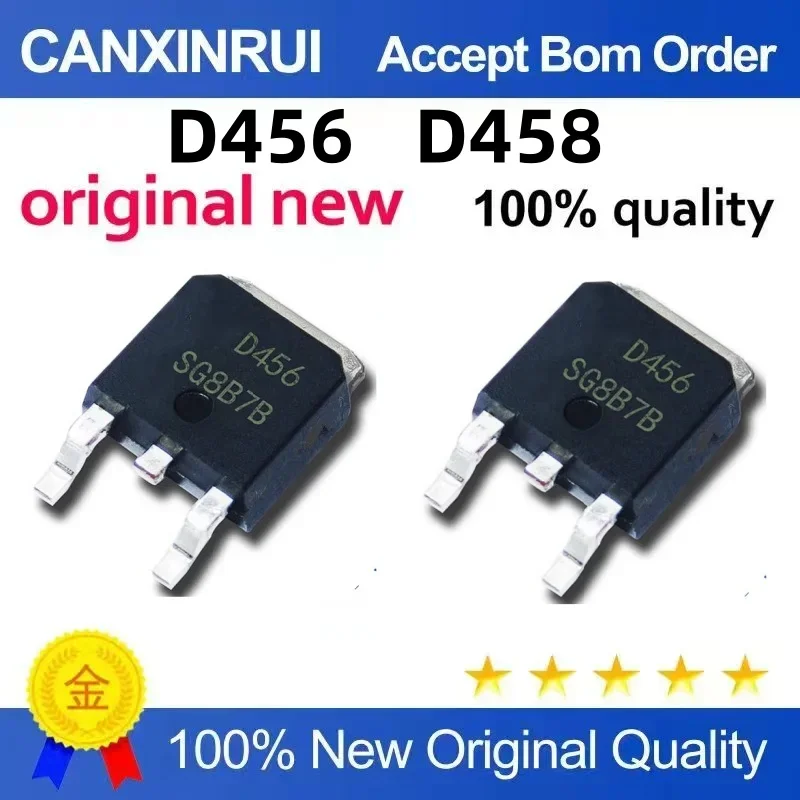 (5-100 pieces) New stock AOD456 D456 AOD458 D458 TO-252 MOSFET
(5-100 pieces) New stock AOD456 D456 AOD458 D458 TO-252 MOSFET