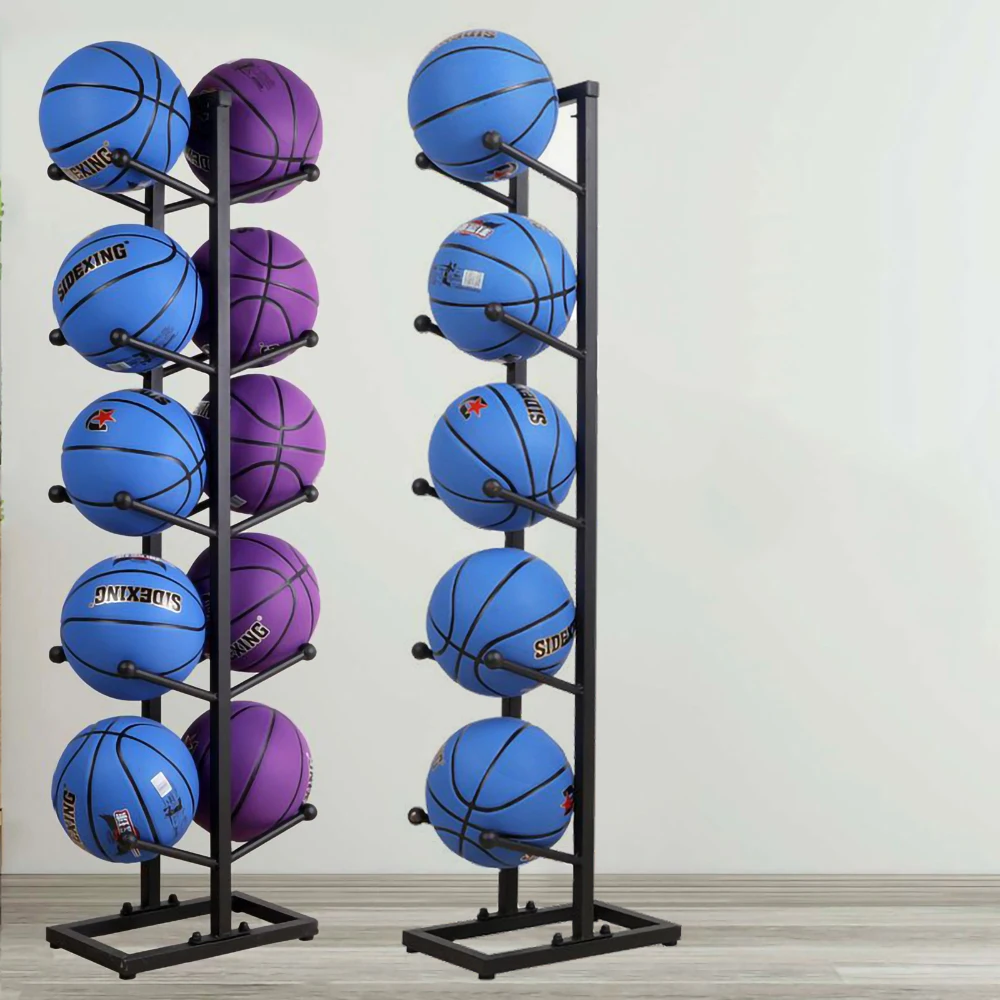 Hot Selling Sports Goods Store Double-sided Metal Storage Holders Children's Basketball Football Volleyball Display Rack Stand
Hot Selling Sports Goods Store Double-sided Metal Storage Holders Children's Basketball Football Volleyball Display Rack Stand