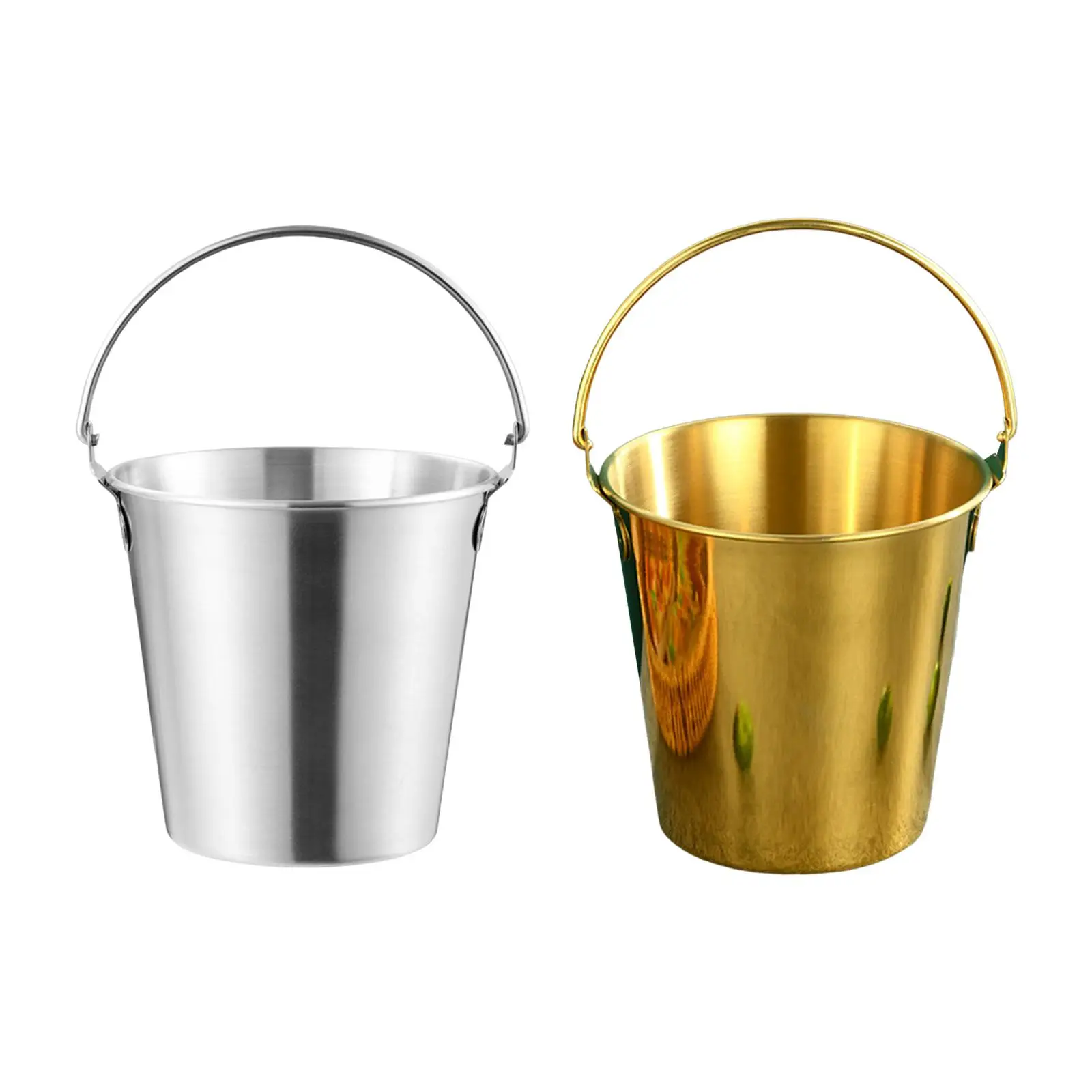 Metal Ice Pail Ice Bucket Beverage Chilling Ice Containers for Summer Vacation Bar Accessories BBQ Outdoor Activities Buffet
Metal Ice Pail Ice Bucket Beverage Chilling Ice Containers for Summer Vacation Bar Accessories BBQ Outdoor Activities Buffet