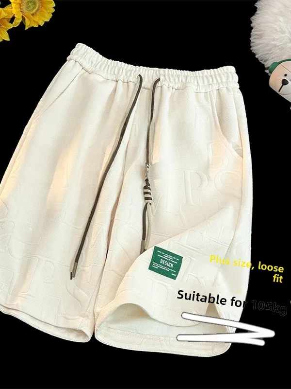 Summer Versatile Men's Spor Casual orts Breathable Thin Five-Part Loose Fit Straight Leg Elastic Waisand Polyester Blend
Summer Versatile Men's Spor Casual orts Breathable Thin Five-Part Loose Fit Straight Leg Elastic Waisand Polyester Blend