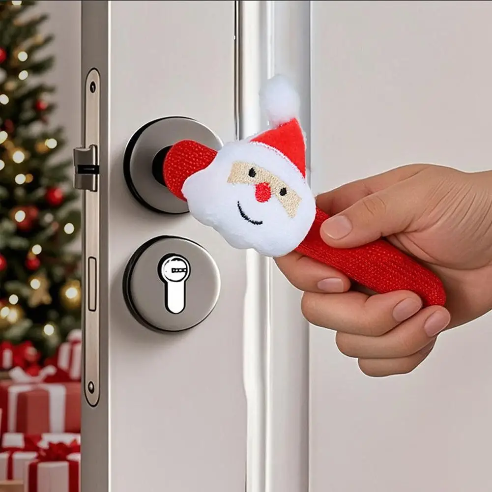 4 шт. рождественские чехлы для дверных ручек, изысканные наборы дверных ручек, украшения для рождественской елки в помещении, аксессуары для домашнего фестиваля
4 шт. рождественские чехлы для дверных ручек, изысканные наборы дверных ручек, украшения для рождественской елки в помещении, аксессуары для домашнего фестиваля