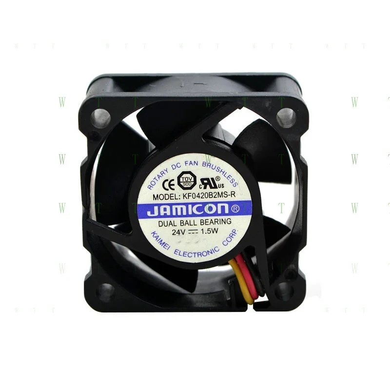 Вентилятор охлаждения H 1 шт. для JAMICON KF0420B2MS-R, DC24V 1.5W, 4020 4CM, 3-проводной
Вентилятор охлаждения H 1 шт. для JAMICON KF0420B2MS-R, DC24V 1.5W, 4020 4CM, 3-проводной