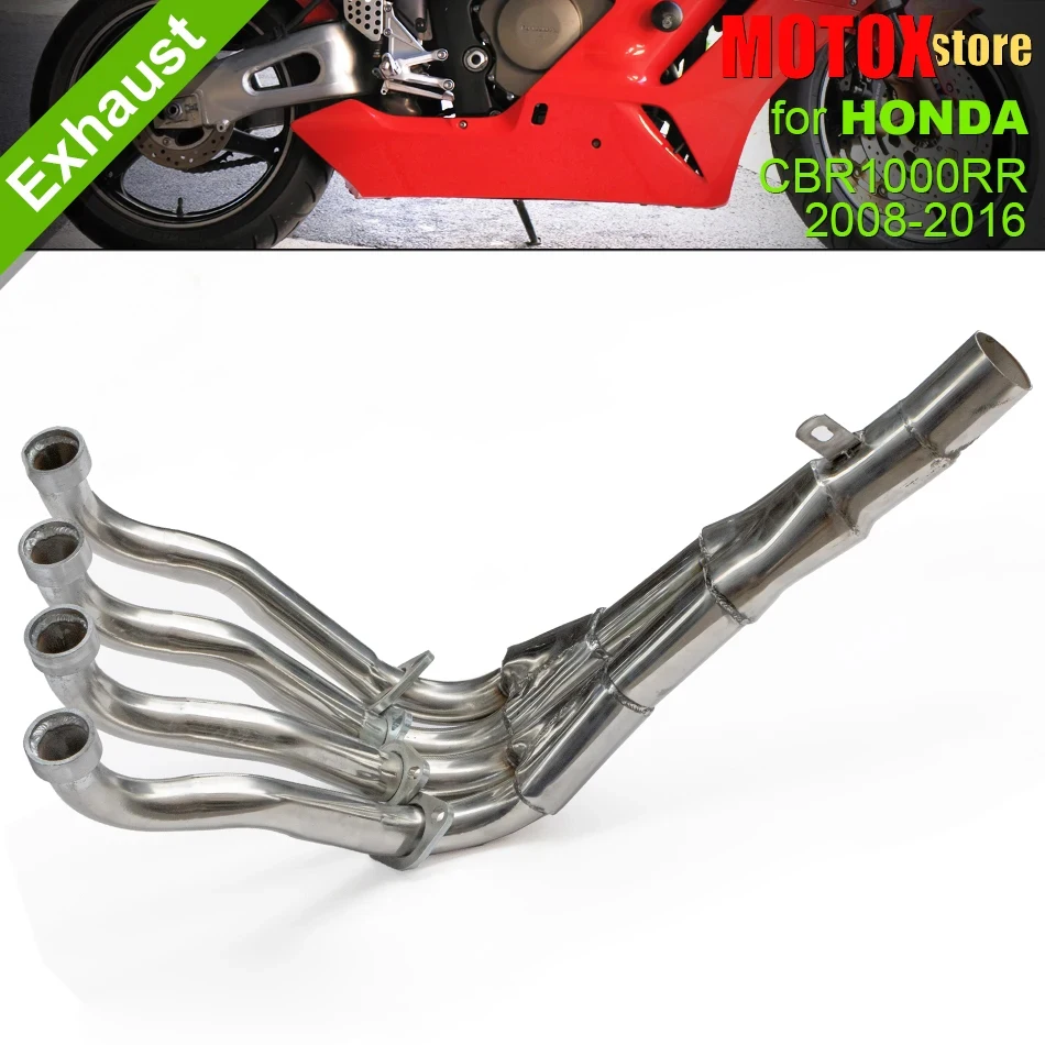 Fit for HONDA CBR1000RR Motorcycle Exhaust Header System Muffler Middle Front Pipe Tube CBR 1000 RR RA 2008 - 2016
Fit for HONDA CBR1000RR Motorcycle Exhaust Header System Muffler Middle Front Pipe Tube CBR 1000 RR RA 2008 - 2016