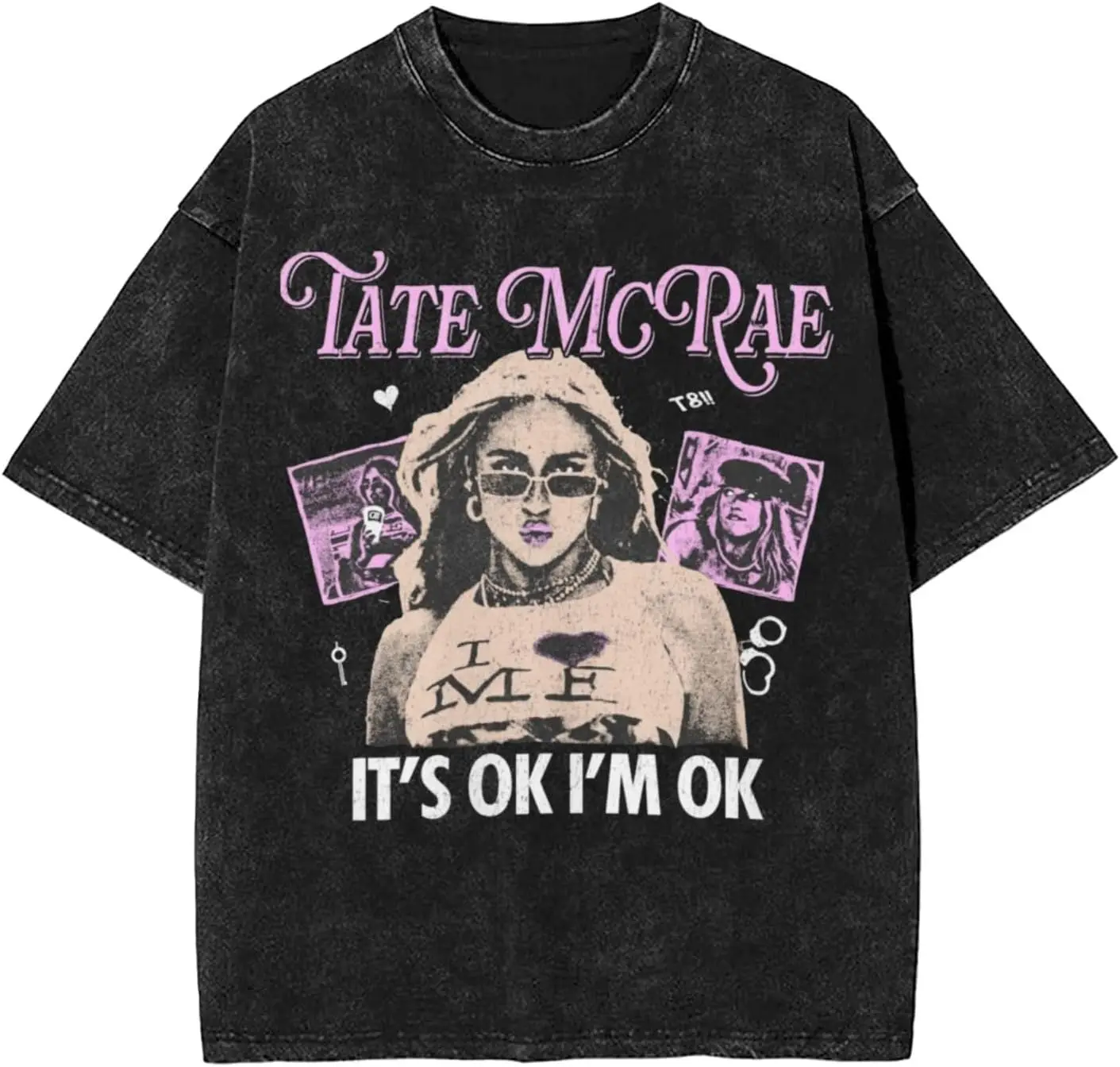 Tate McRae Jersey 2025 T-Shirts Merch Summer Unisex Fashion Casual Short Sleeve Tee Streetwear Wash Cotton HipHop T-shirts
Tate McRae Jersey 2025 T-Shirts Merch Summer Unisex Fashion Casual Short Sleeve Tee Streetwear Wash Cotton HipHop T-shirts