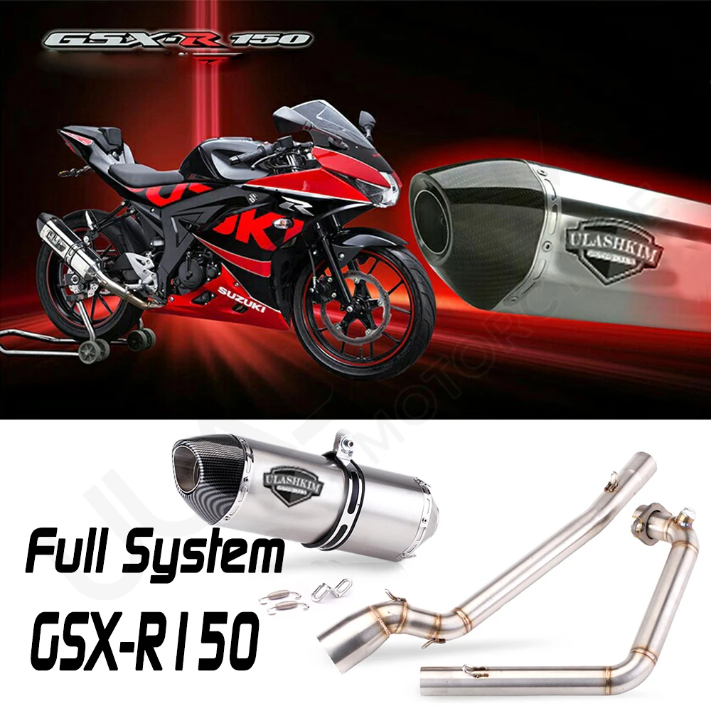 Мотоцикл глушитель Escape полная система для SUZUKI GSXR150 GSXS150 GSX-S GSX-R 150 2017 -2021
Мотоцикл глушитель Escape полная система для SUZUKI GSXR150 GSXS150 GSX-S GSX-R 150 2017 -2021