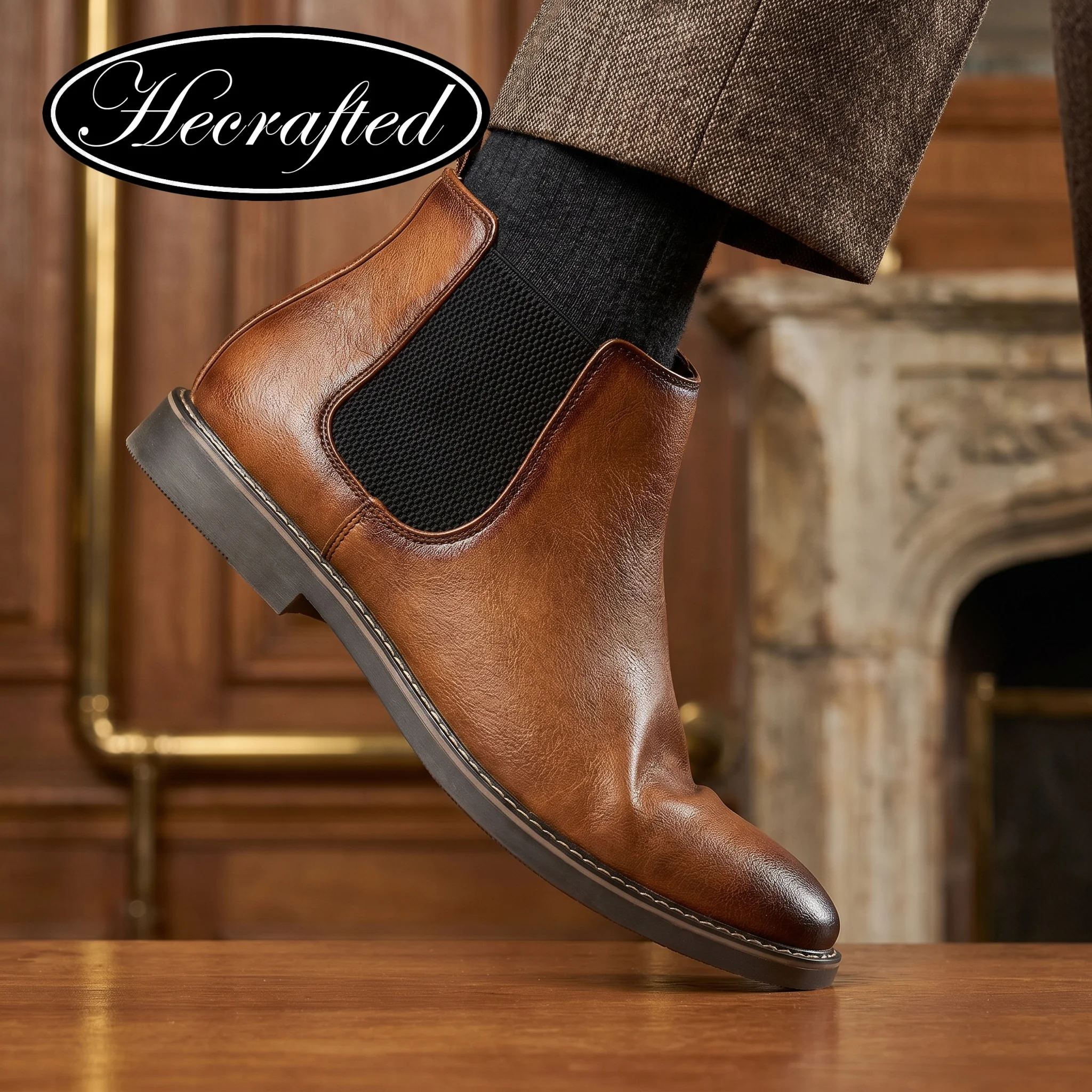 Chelsea Boots Men Casual Brand Retro 2026 Fashion Comfortable Boots Leather
Chelsea Boots Men Casual Brand Retro 2026 Fashion Comfortable Boots Leather