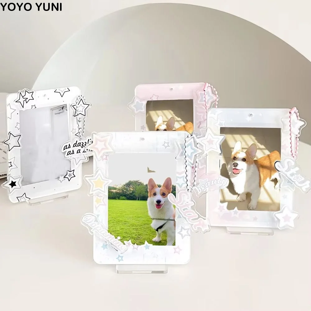 Desktop Decoration Korean Style Card Holder Transparent Star Student Card Cover Acrylic Card Case ID Card Holders Girls Gift
Desktop Decoration Korean Style Card Holder Transparent Star Student Card Cover Acrylic Card Case ID Card Holders Girls Gift