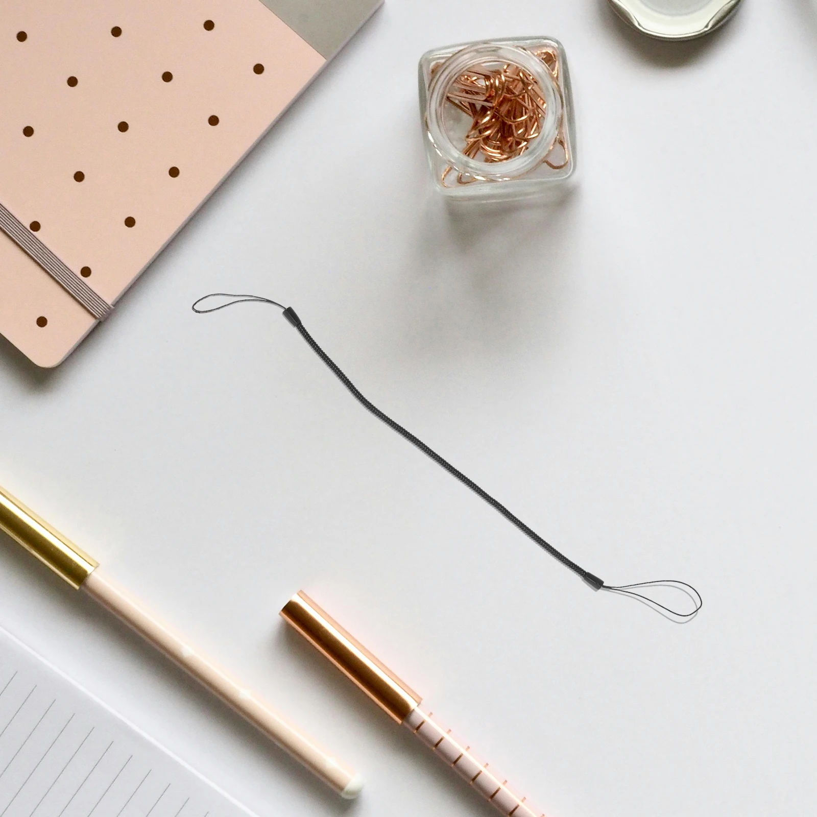10 Pcs Lost Rope Stylus Pen Keeper Spring Tether Hanging String Black Color Spring Rope Desk Organizer Accessories
10 Pcs Lost Rope Stylus Pen Keeper Spring Tether Hanging String Black Color Spring Rope Desk Organizer Accessories