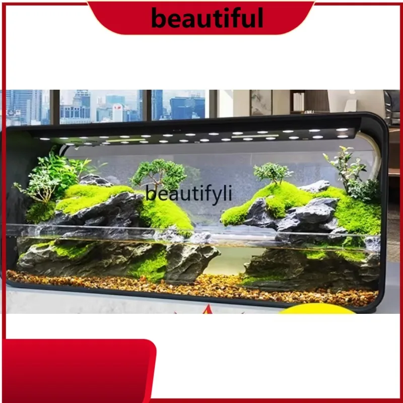 Fish Tank Living Room Rainforest Cylinder Landscape Cylinder Hallway TV Cabinet Narrow Strip Ecological Pot Full Set H
Fish Tank Living Room Rainforest Cylinder Landscape Cylinder Hallway TV Cabinet Narrow Strip Ecological Pot Full Set H