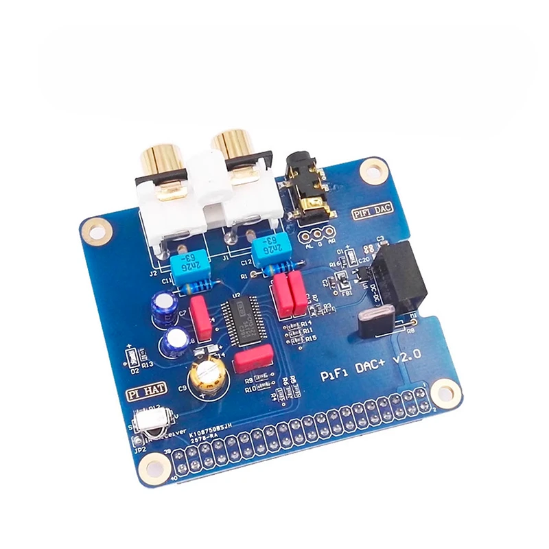 Chipboard Raspberry Pi 5/4/3b+ Hifi Dac+ Sound Card I2s Interface Pifi Dac+ V2.0
Chipboard Raspberry Pi 5/4/3b+ Hifi Dac+ Sound Card I2s Interface Pifi Dac+ V2.0
