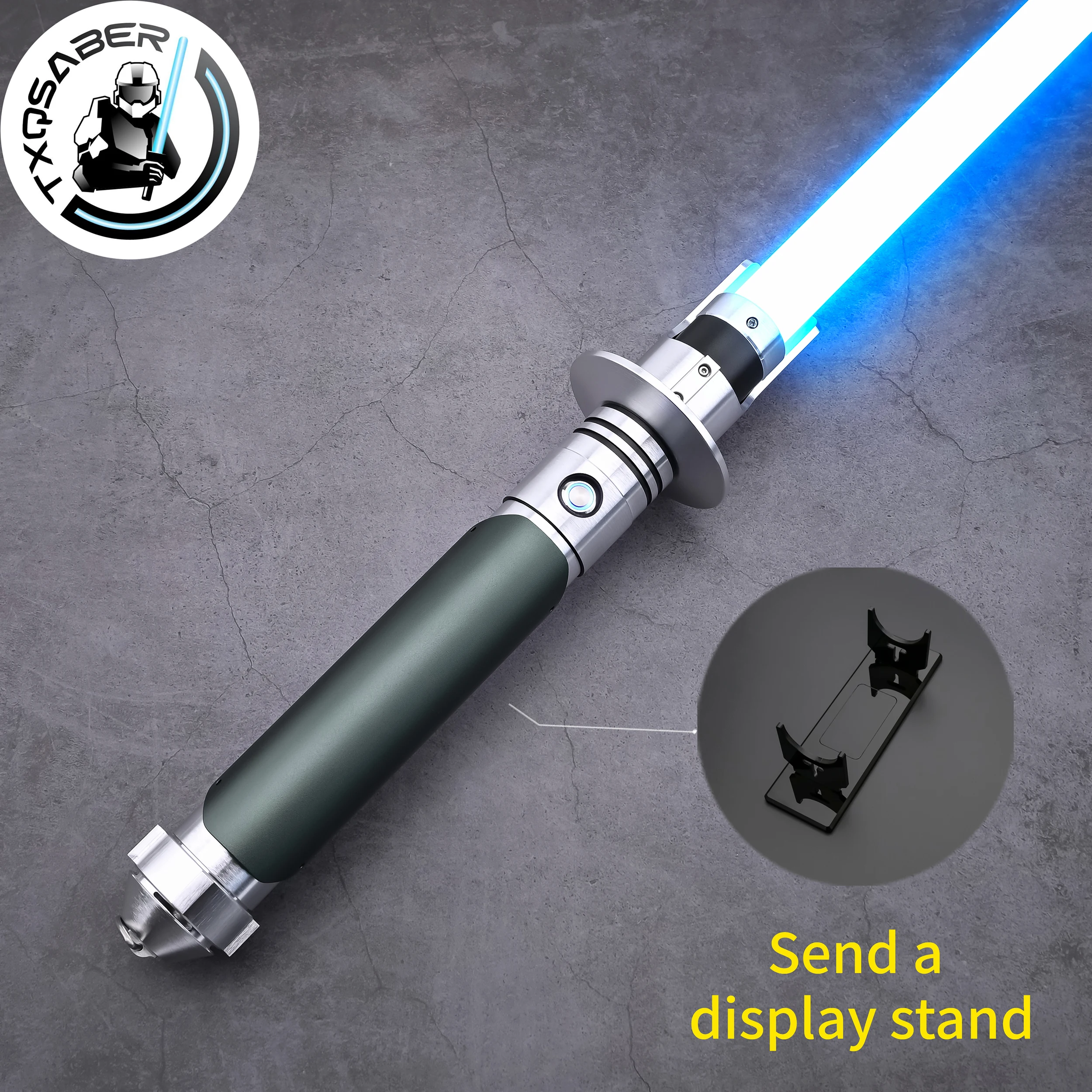 TXQSABER Lightsaber Kanan SE Laser Sword RGB Smooth Swing Blaster FOC Metal Hilt Heavy Dueling Lightsaber for Adult Cosplay Toys
TXQSABER Lightsaber Kanan SE Laser Sword RGB Smooth Swing Blaster FOC Metal Hilt Heavy Dueling Lightsaber for Adult Cosplay Toys