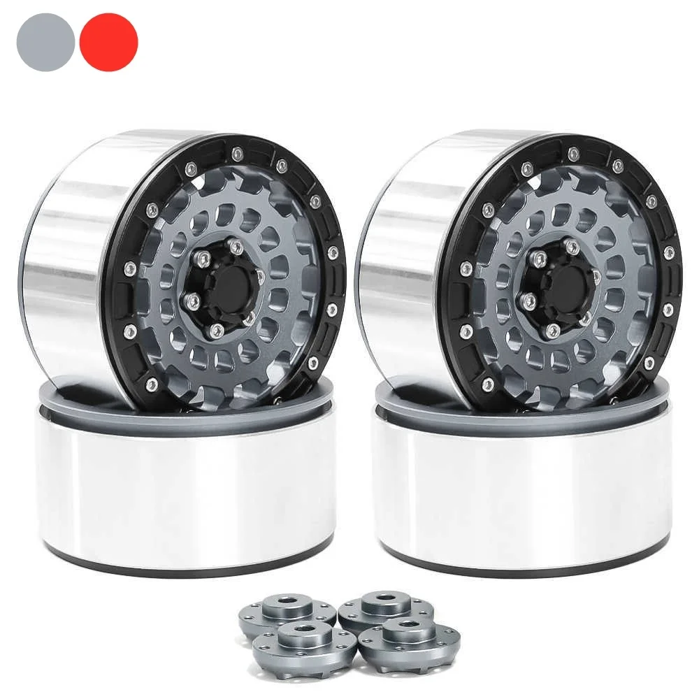 4pcs 2.6" Metal Beadlock Wheel Rim Hub 12mm/17mm Hex for 1/8 1/10 RC Crawler Car Axial SCX10 Wraith RR10 Capra TRX4 YK4082
4pcs 2.6" Metal Beadlock Wheel Rim Hub 12mm/17mm Hex for 1/8 1/10 RC Crawler Car Axial SCX10 Wraith RR10 Capra TRX4 YK4082