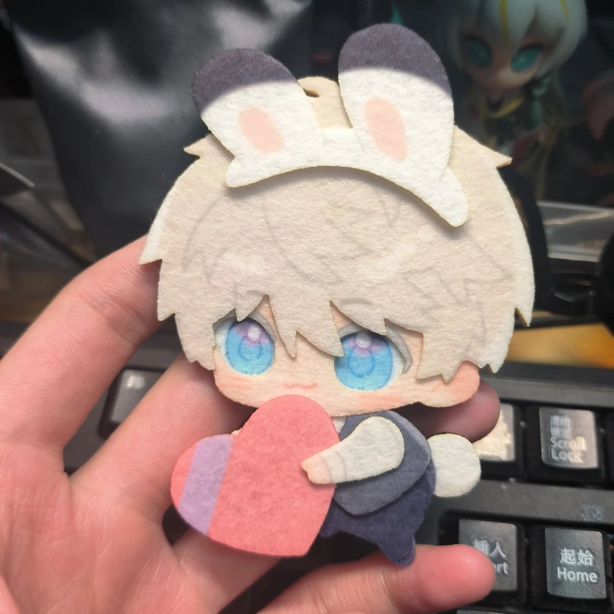 Anime Love and Deepspace Xavier Cosplay Fans Craft Diy Non-woven Fabric Pendant Xmas Birthday Halloween Gift Kawaii Mascot Dango
Anime Love and Deepspace Xavier Cosplay Fans Craft Diy Non-woven Fabric Pendant Xmas Birthday Halloween Gift Kawaii Mascot Dango