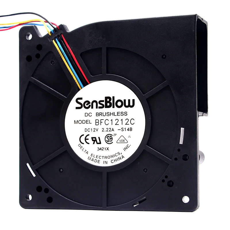 Delta Electronics BFC1212C DC 12 В 2,22 А 120x120x32 мм 4-проводной охлаждающий вентилятор для сервера
Delta Electronics BFC1212C DC 12 В 2,22 А 120x120x32 мм 4-проводной охлаждающий вентилятор для сервера