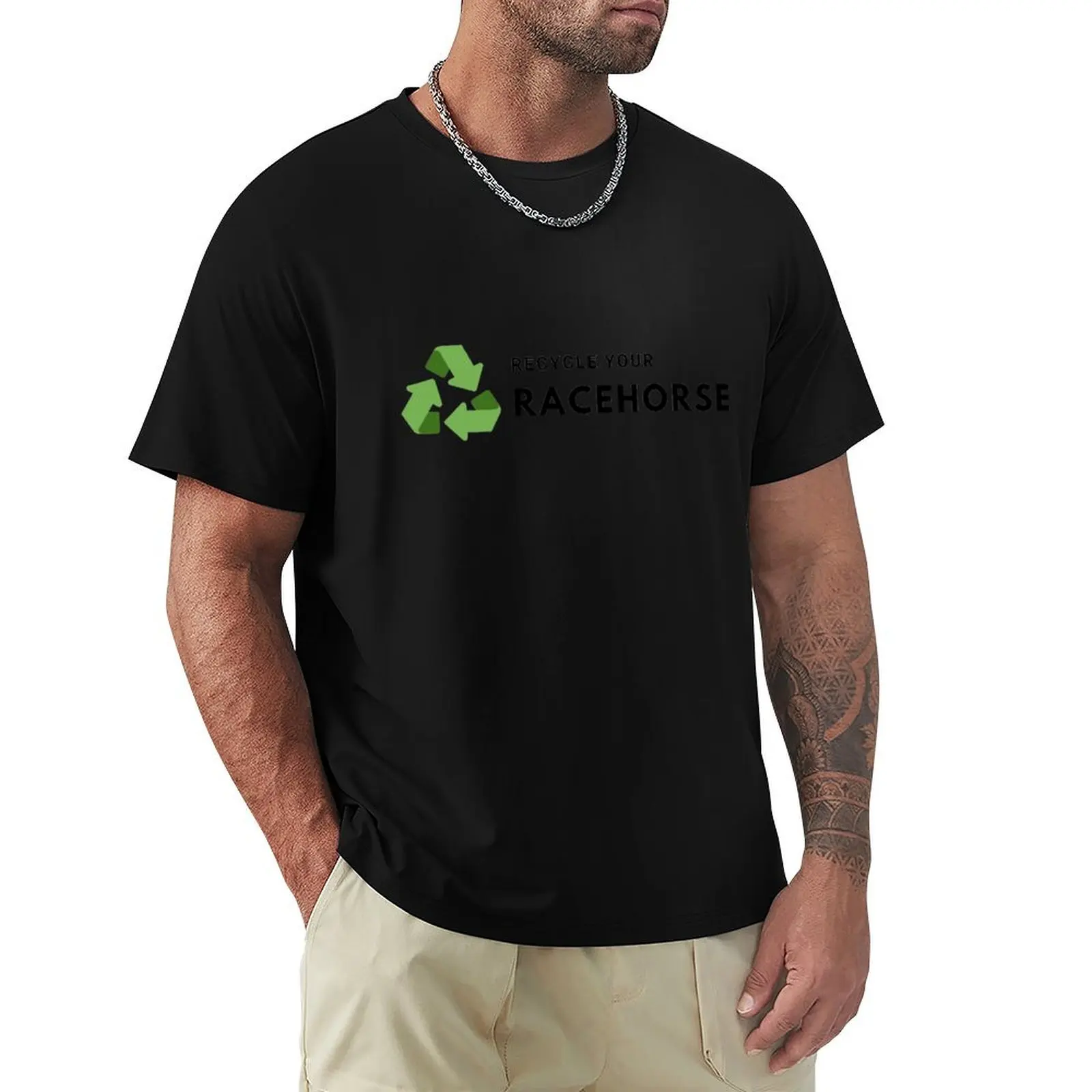 Recycle Your Racehorse Horse Design T-Shirt Fitness Quick Dry Short Sleeve Top
Recycle Your Racehorse Horse Design T-Shirt Fitness Quick Dry Short Sleeve Top
