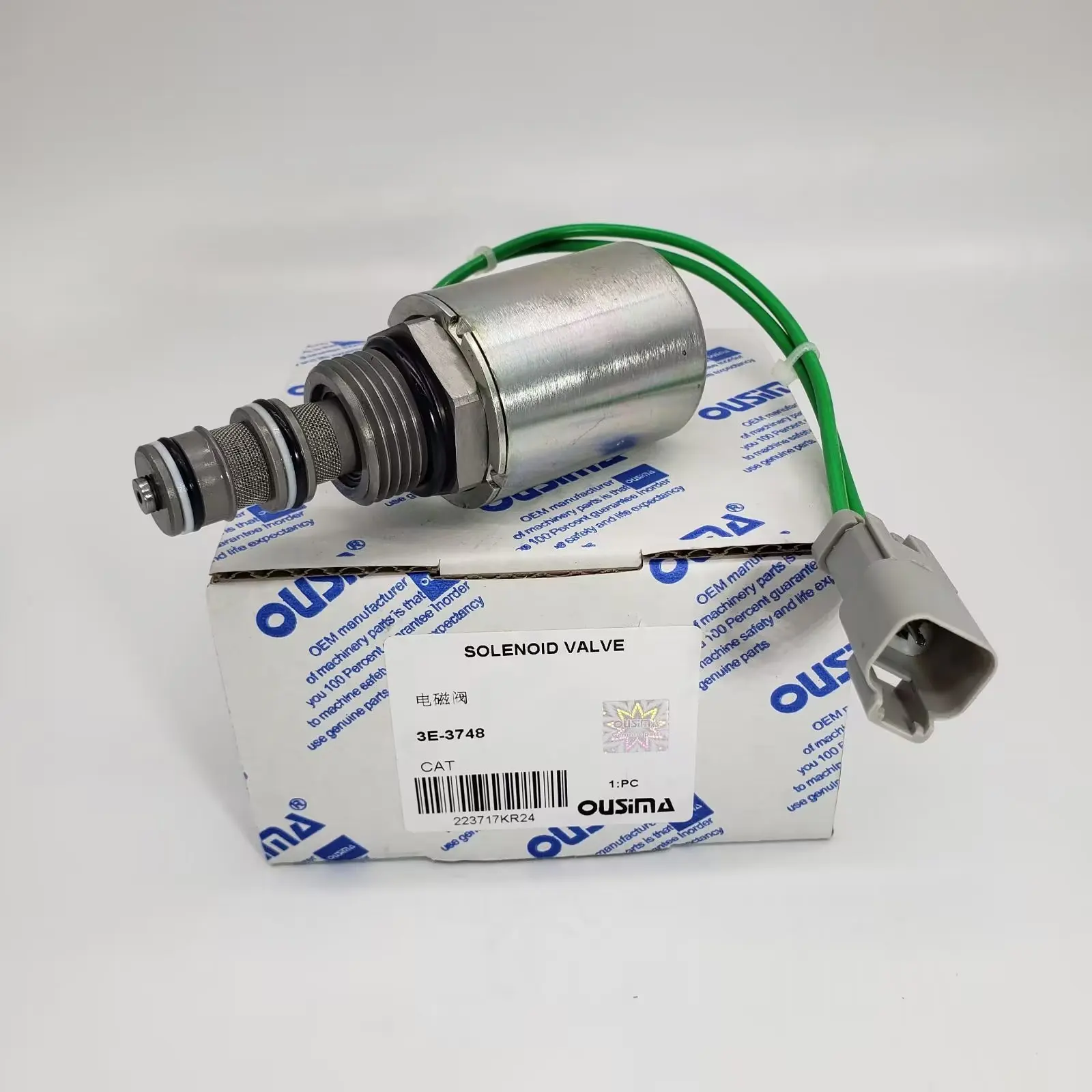 Электромагнитный клапан 3E-3748 для экскаваторов CAT 950F, 960F, 970F, 980G, 992D, 994F
Электромагнитный клапан 3E-3748 для экскаваторов CAT 950F, 960F, 970F, 980G, 992D, 994F