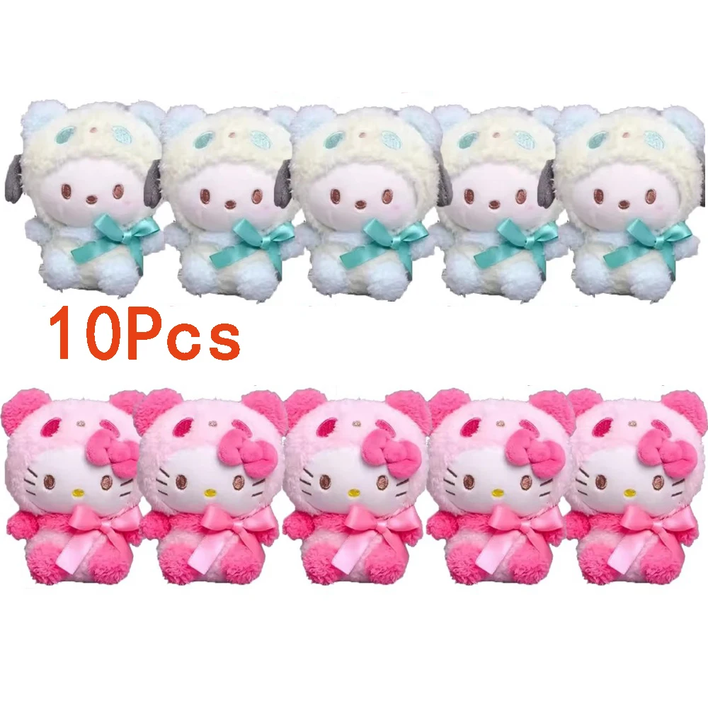 10pcs Sanrio Cute Plush Keychain for Children Hello Kitty Pendant Kuromi Cartoon KeyChain Backpack Decoration Gifts for Kids Toy
10pcs Sanrio Cute Plush Keychain for Children Hello Kitty Pendant Kuromi Cartoon KeyChain Backpack Decoration Gifts for Kids Toy