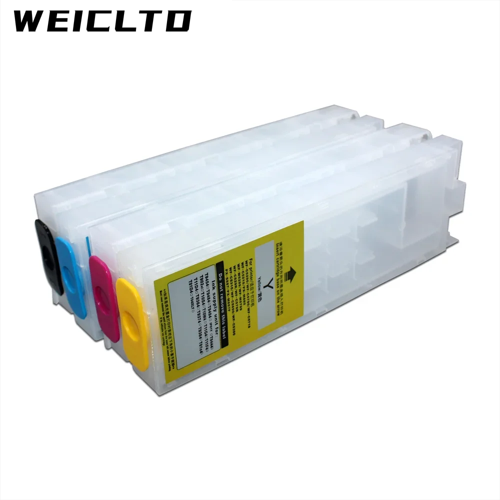 320 мл T11A T11B T11C T11D T11 пустой сменный картридж без чипа для принтера Epson WF-C5390 WF-C5890 WF-C5810 C5310 C5390 C5890
320 мл T11A T11B T11C T11D T11 пустой сменный картридж без чипа для принтера Epson WF-C5390 WF-C5890 WF-C5810 C5310 C5390 C5890