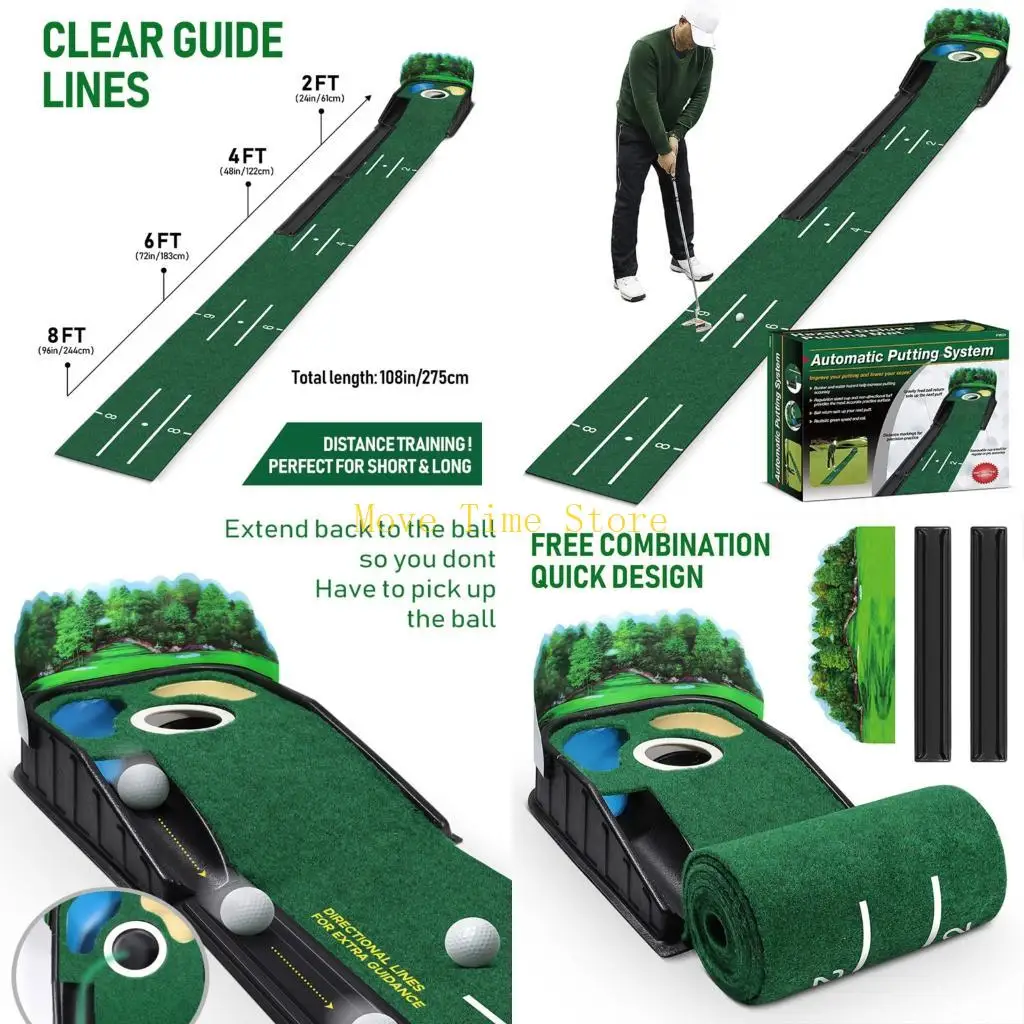 92ME Light weight ABS Golf Practice Mat with Noise Reduction Surfaces for Quiet Durability Use at Homes or Course
92ME Light weight ABS Golf Practice Mat with Noise Reduction Surfaces for Quiet Durability Use at Homes or Course