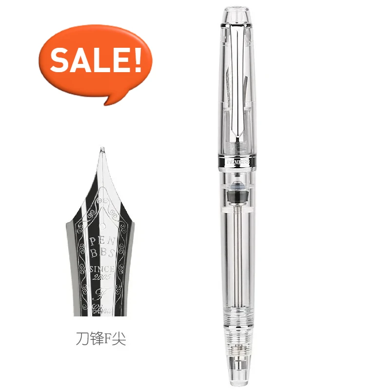 Перьевая ручка из смолы с поршнем PENBBS 268 — прозрачный вакуумный поршневой наполнитель, лезвие F, перо, подарочная ручка для письма, канцелярские принадлежности
Перьевая ручка из смолы с поршнем PENBBS 268 — прозрачный вакуумный поршневой наполнитель, лезвие F, перо, подарочная ручка для письма, канцелярские принадлежности