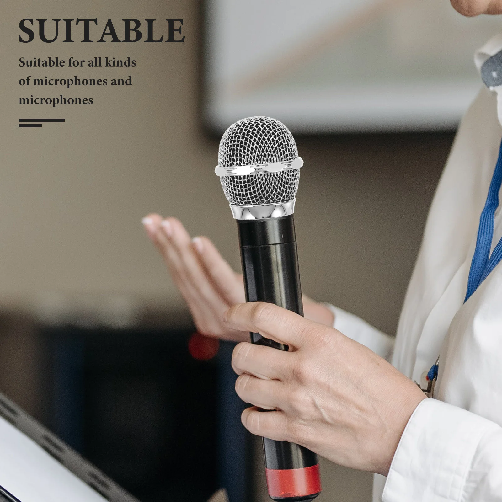 Mic Metal Head Replacement Microphone Mesh Grille Sturdy Durable Welded Ktv Concert Recording Studio Accessory
Mic Metal Head Replacement Microphone Mesh Grille Sturdy Durable Welded Ktv Concert Recording Studio Accessory