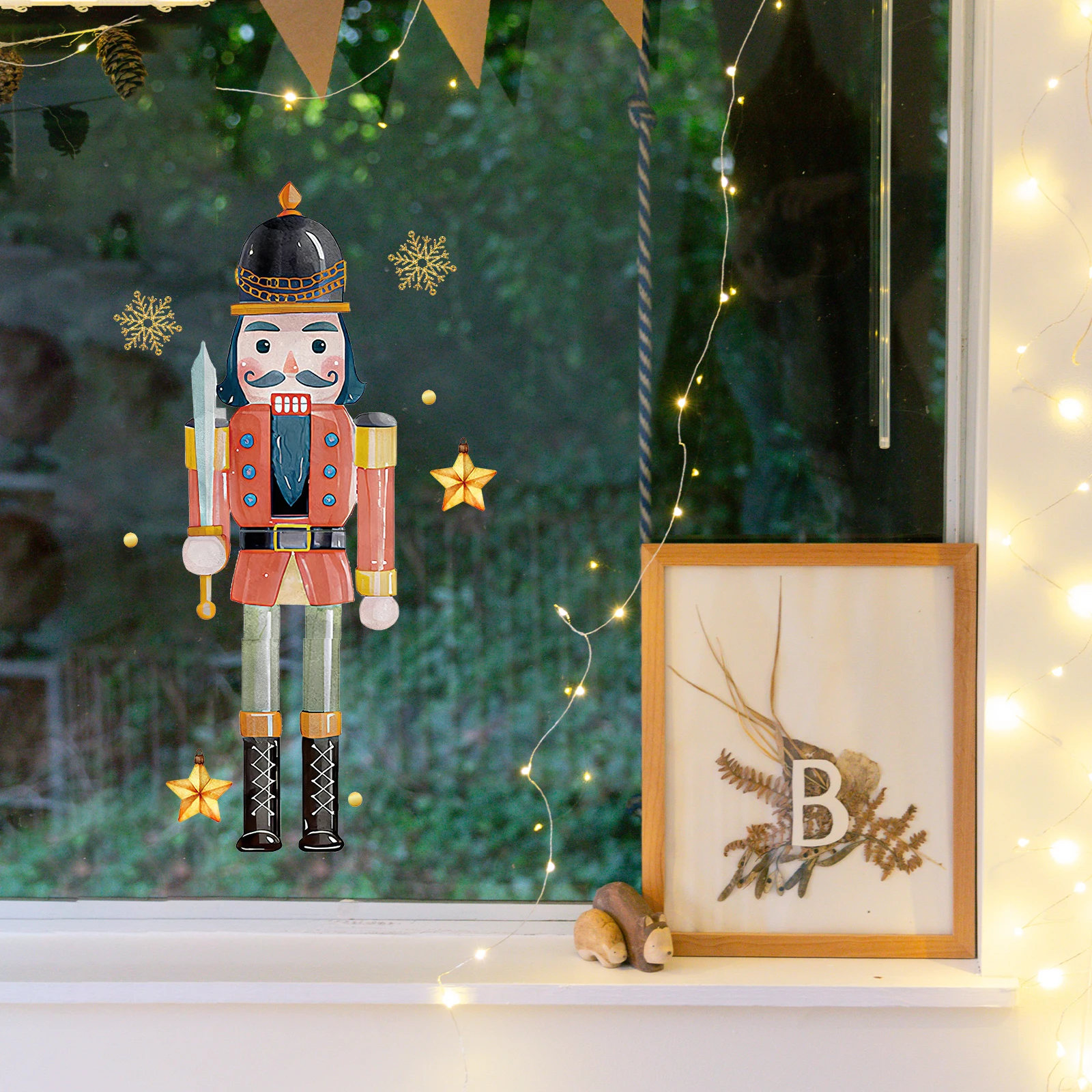 1Set Nutcracker Christmas Stickers Holiday Window Decals for Classroom Door Wall Decor Winter Festive Clings Xmas Room
1Set Nutcracker Christmas Stickers Holiday Window Decals for Classroom Door Wall Decor Winter Festive Clings Xmas Room