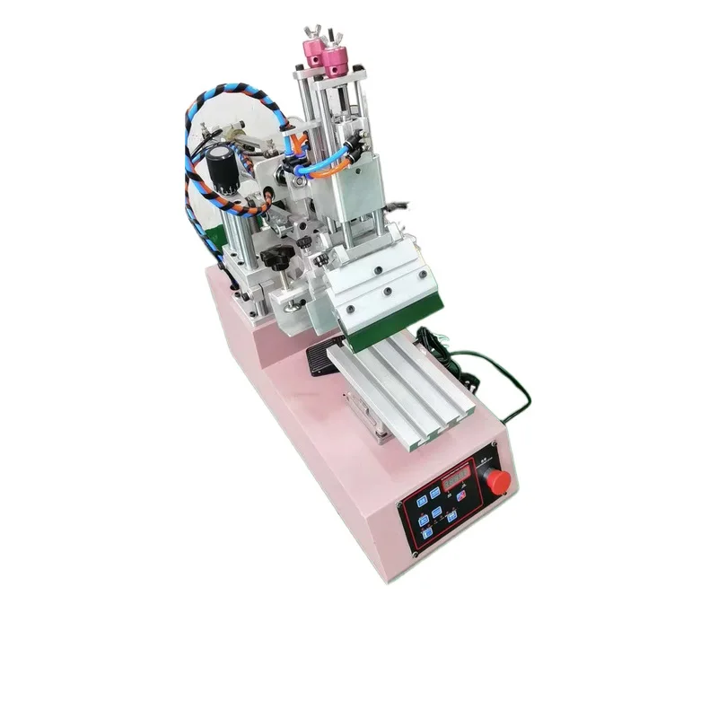 Desktop PVC Silk Screen Printing Machine Flat Screen Printer For Bottle Lid Handbag Trash Cans
Desktop PVC Silk Screen Printing Machine Flat Screen Printer For Bottle Lid Handbag Trash Cans