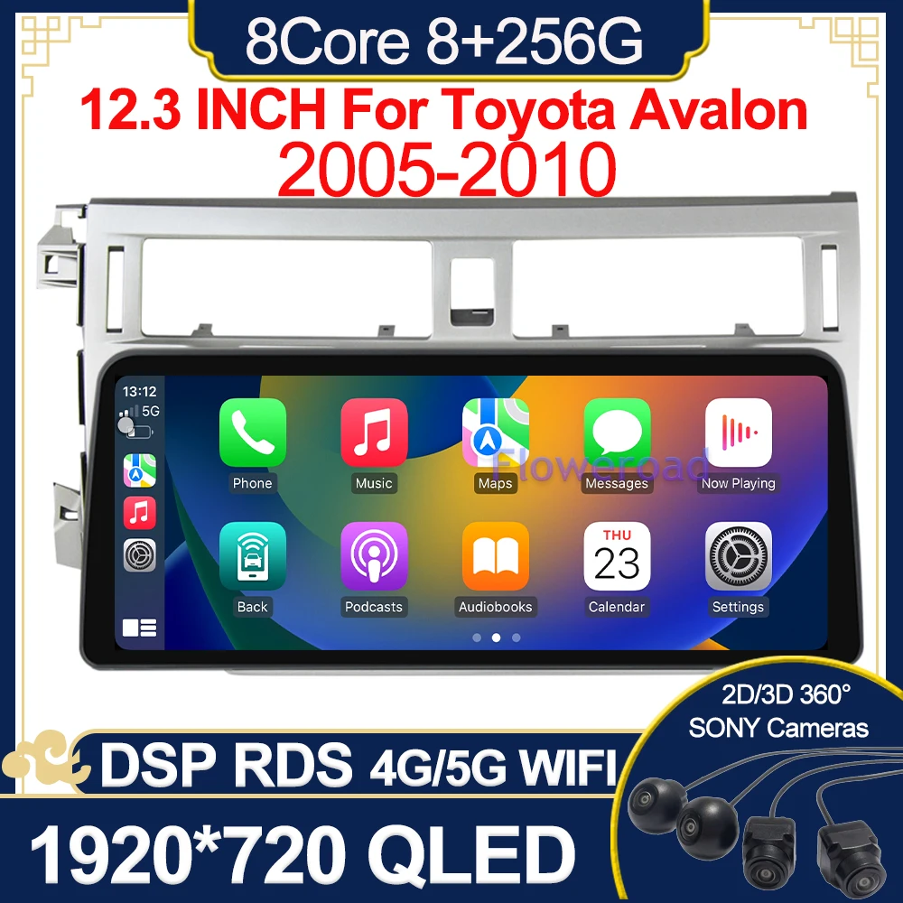 Автомагнитола для Toyota Avalon 2005 2007 2008 2009 2010 Android 12 256G WIFI 4G Мультимедийный видеоплеер навигация Carplay авто
Автомагнитола для Toyota Avalon 2005 2007 2008 2009 2010 Android 12 256G WIFI 4G Мультимедийный видеоплеер навигация Carplay авто