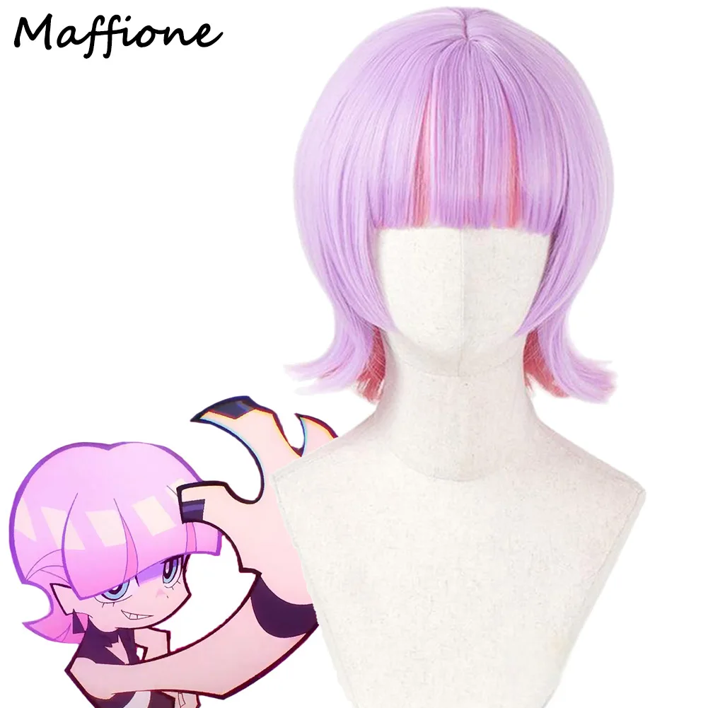 Polyurethane Wigs Cosplay Costume Props Anime Panty And Stocking Disguise Headgear Outfits Accessories Purple Heagear Halloween
Polyurethane Wigs Cosplay Costume Props Anime Panty And Stocking Disguise Headgear Outfits Accessories Purple Heagear Halloween