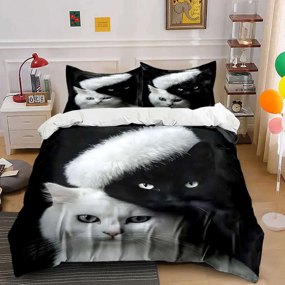 Black cat with white fur trim Printed Duvet Cover Set1 Duvet Cover+2 PillowcaseMulti Size Bedroom Bedding Decor Luxury gifts
Black cat with white fur trim Printed Duvet Cover Set1 Duvet Cover+2 PillowcaseMulti Size Bedroom Bedding Decor Luxury gifts