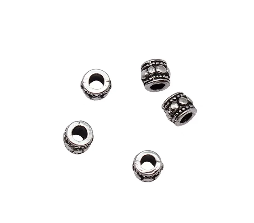 50pcs 4.7*3.9mm Zinc alloy metal vintage spacer bead T0193 for handmade findings
50pcs 4.7*3.9mm Zinc alloy metal vintage spacer bead T0193 for handmade findings