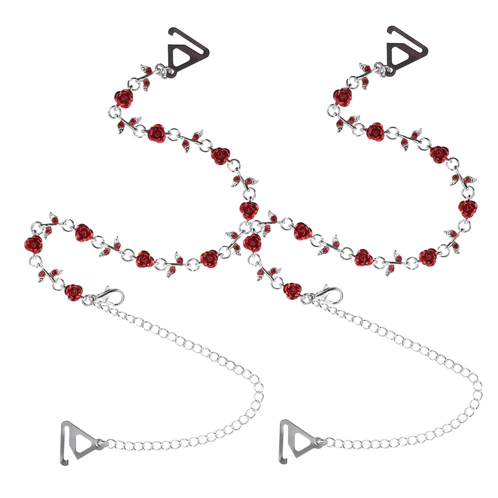 Anti-slip Rhinestone Rose Shoulder Strap Bra Clips Adjustable Straps for Dress Bras Rhinestones Accessories Zinc Alloy
Anti-slip Rhinestone Rose Shoulder Strap Bra Clips Adjustable Straps for Dress Bras Rhinestones Accessories Zinc Alloy