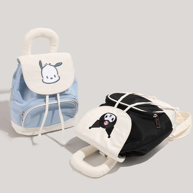 Sanrioed Anime Kuromi Pochacco Backpack Cute Cartoon Fashion Storage Casual Travel Portable Shoulder Bag Birthday Gift
Sanrioed Anime Kuromi Pochacco Backpack Cute Cartoon Fashion Storage Casual Travel Portable Shoulder Bag Birthday Gift