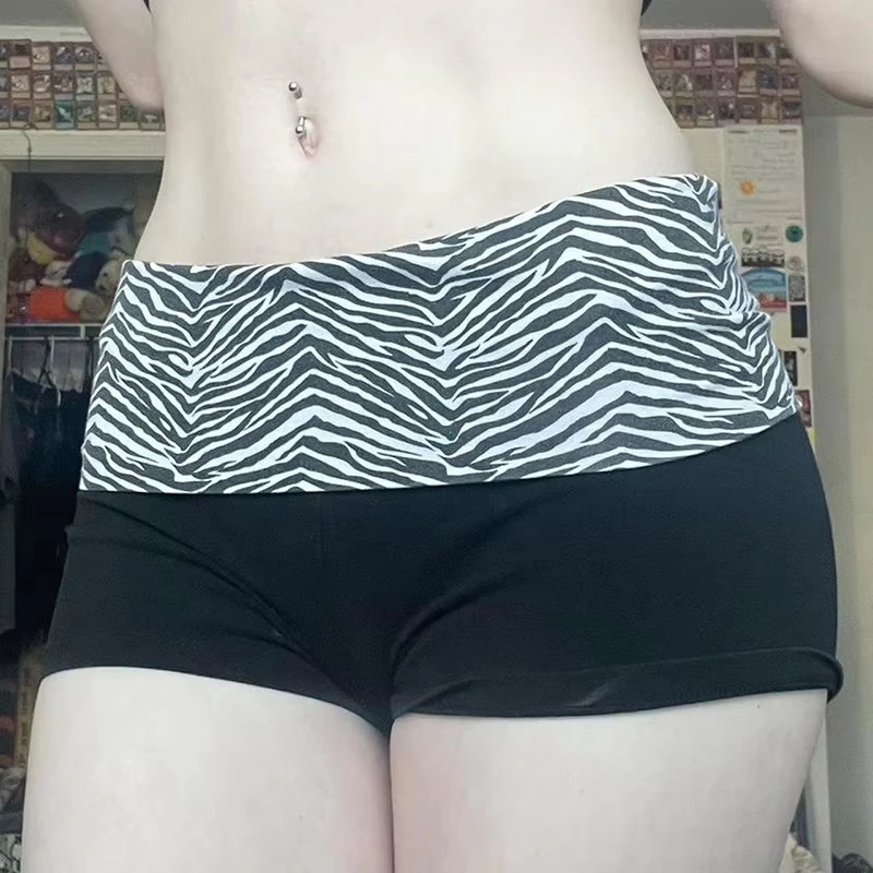 GG 2026 Casual Zebra Print Elastic Shorts Female Skinny Low-waisted Mini Short Y2K Harajuku Slim Bottoms Summer Homewear
GG 2026 Casual Zebra Print Elastic Shorts Female Skinny Low-waisted Mini Short Y2K Harajuku Slim Bottoms Summer Homewear