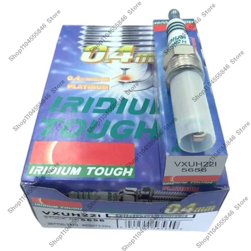 Iridium Spark Plug 5656 VXUH22I for Citroen C3 C4 C5 DS3 DS4 DS5 Peugeot 208 308 508 Opel Vaxhall Crossland Suzuki SX4 Swift
Iridium Spark Plug 5656 VXUH22I for Citroen C3 C4 C5 DS3 DS4 DS5 Peugeot 208 308 508 Opel Vaxhall Crossland Suzuki SX4 Swift