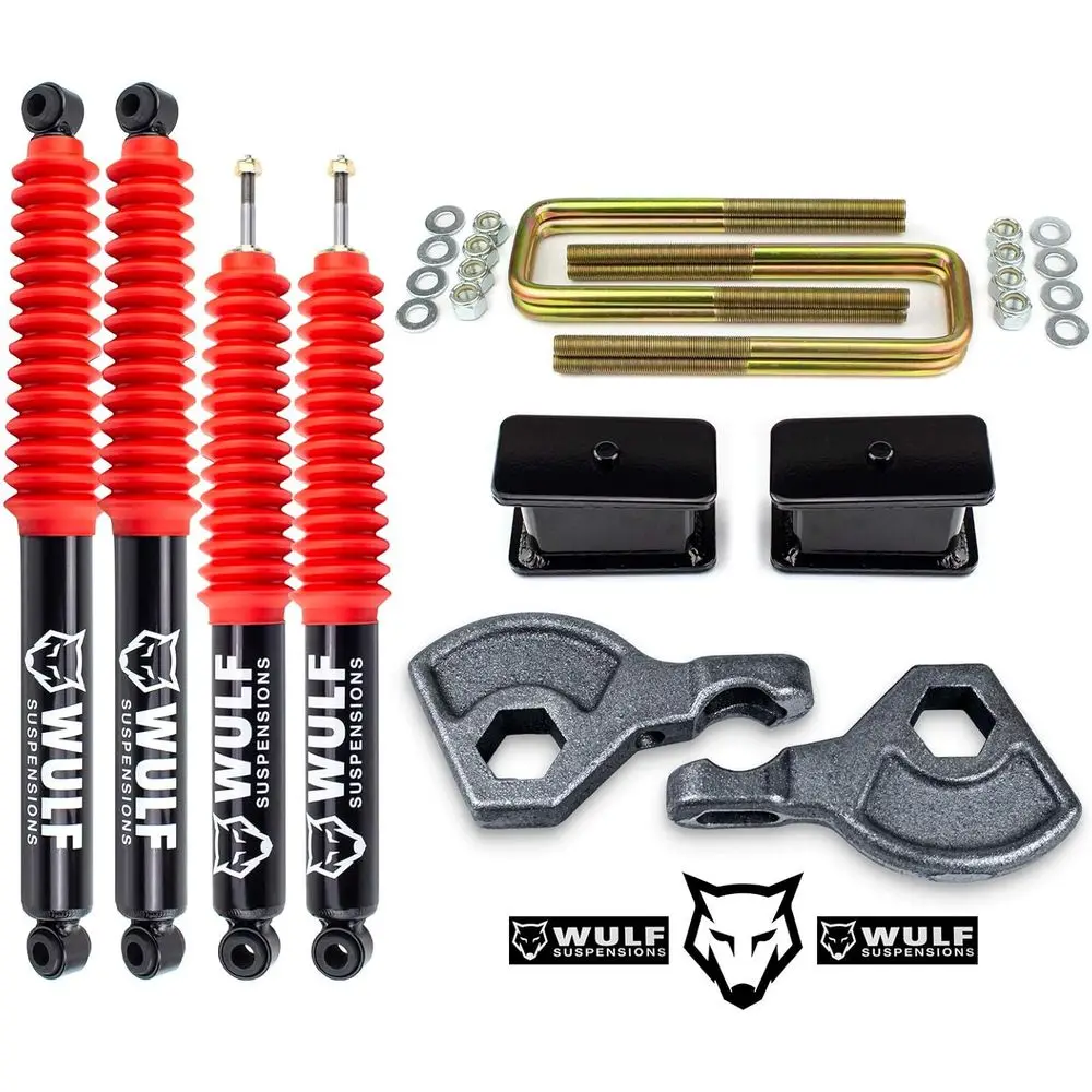 3 Lift Kit with Extended Shocks for 1997-2004 Dakota 4X4
3 Lift Kit with Extended Shocks for 1997-2004 Dakota 4X4