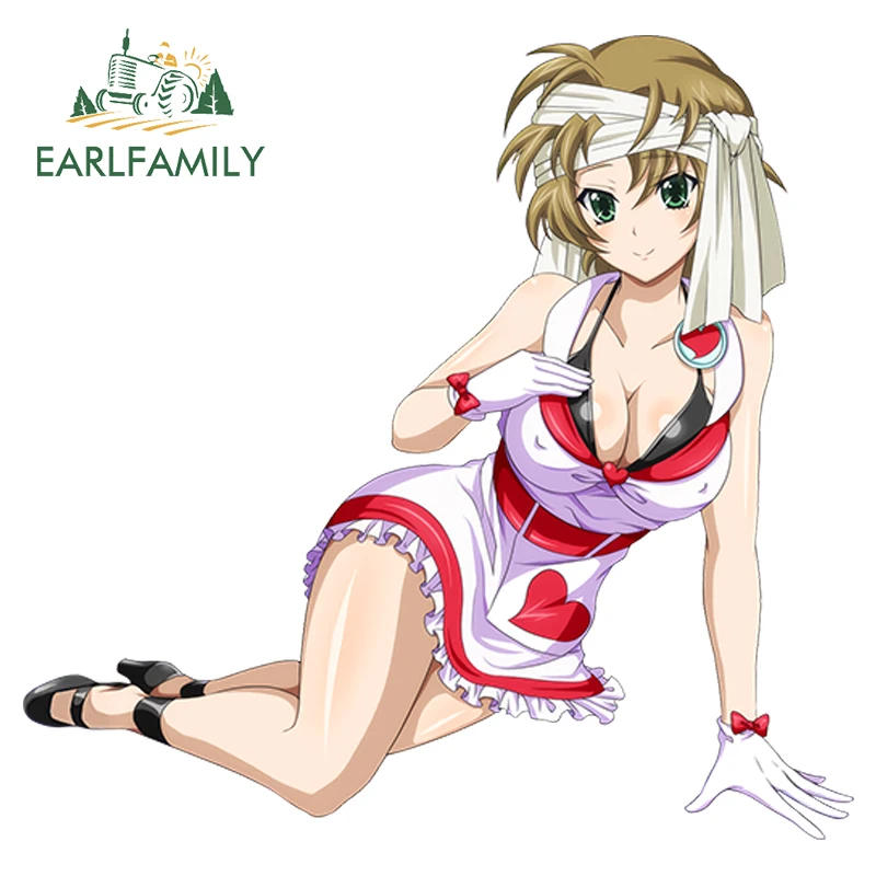 EARLFAMILY 13 см x 12,6 см, крутая автомобильная наклейка с аниме-девушкой, виниловая наклейка на бампер Karlamine, персонализированные декоративные аксессуары, сделай сам
EARLFAMILY 13 см x 12,6 см, крутая автомобильная наклейка с аниме-девушкой, виниловая наклейка на бампер Karlamine, персонализированные декоративные аксессуары, сделай сам