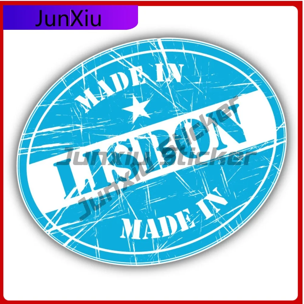 Made In Lisbon Creative Sticker Travel Stamp Car Decal Bumper Stickers Funny Style Car Use For Door Pa Vehicle Exterior Decor
Made In Lisbon Creative Sticker Travel Stamp Car Decal Bumper Stickers Funny Style Car Use For Door Pa Vehicle Exterior Decor