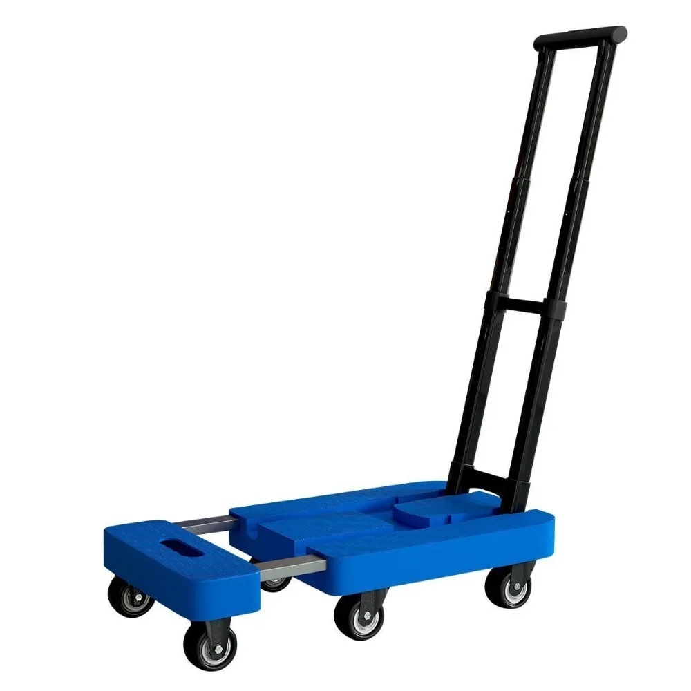Portable Small Six-wheeled Flatbed Trailer Can Be Stored in The Trunk Household Moving Trailer Foldable and Extendable
Portable Small Six-wheeled Flatbed Trailer Can Be Stored in The Trunk Household Moving Trailer Foldable and Extendable