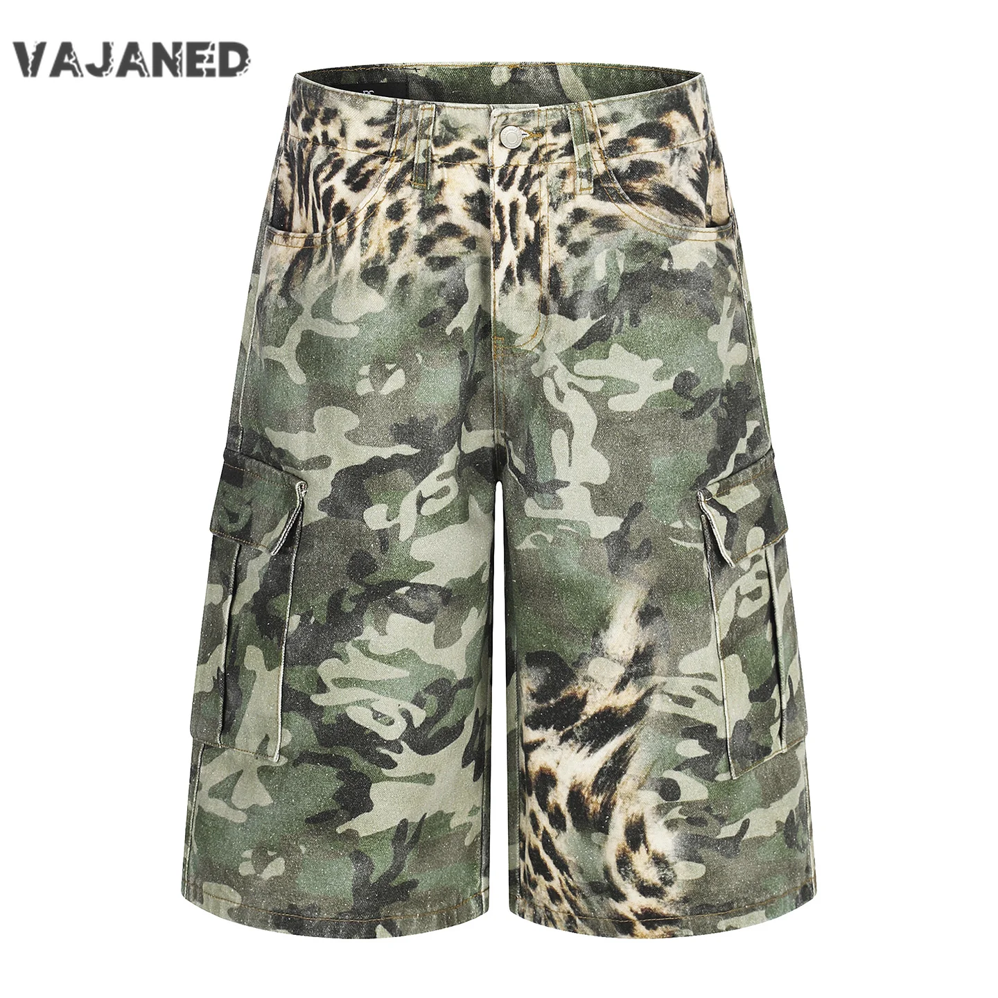 VAJANED 100% cotton camouflage leopard print men's straight loose jeans high street hip hop Y2K baggy casual cropped pants
VAJANED 100% cotton camouflage leopard print men's straight loose jeans high street hip hop Y2K baggy casual cropped pants