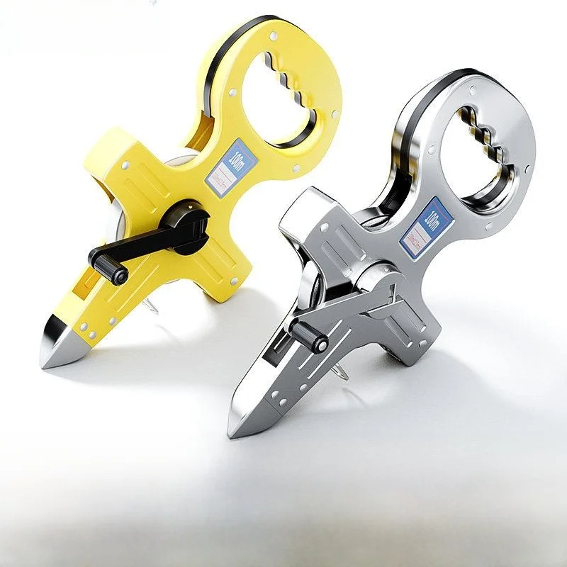 Long Tape Measure 100 Meter Steel Ruler Handheld Measurement Tool Heavy Duty Tape Measure for Construction And Engineering
Long Tape Measure 100 Meter Steel Ruler Handheld Measurement Tool Heavy Duty Tape Measure for Construction And Engineering