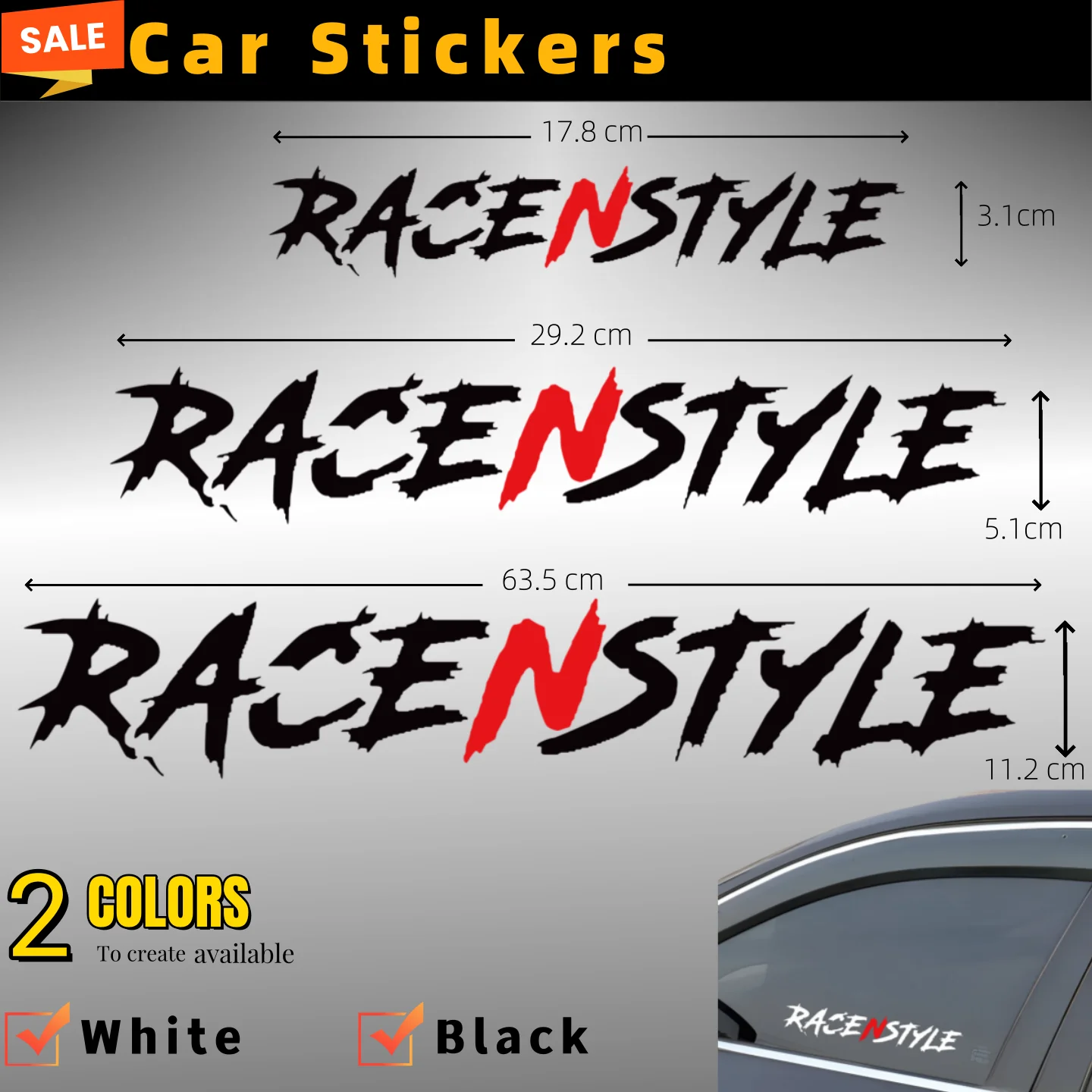 Car Stickers RACENSTYLE Sticker Windshield Auto-window Motor Waterproof Decorative RACING STYLE Decal Accessories
Car Stickers RACENSTYLE Sticker Windshield Auto-window Motor Waterproof Decorative RACING STYLE Decal Accessories