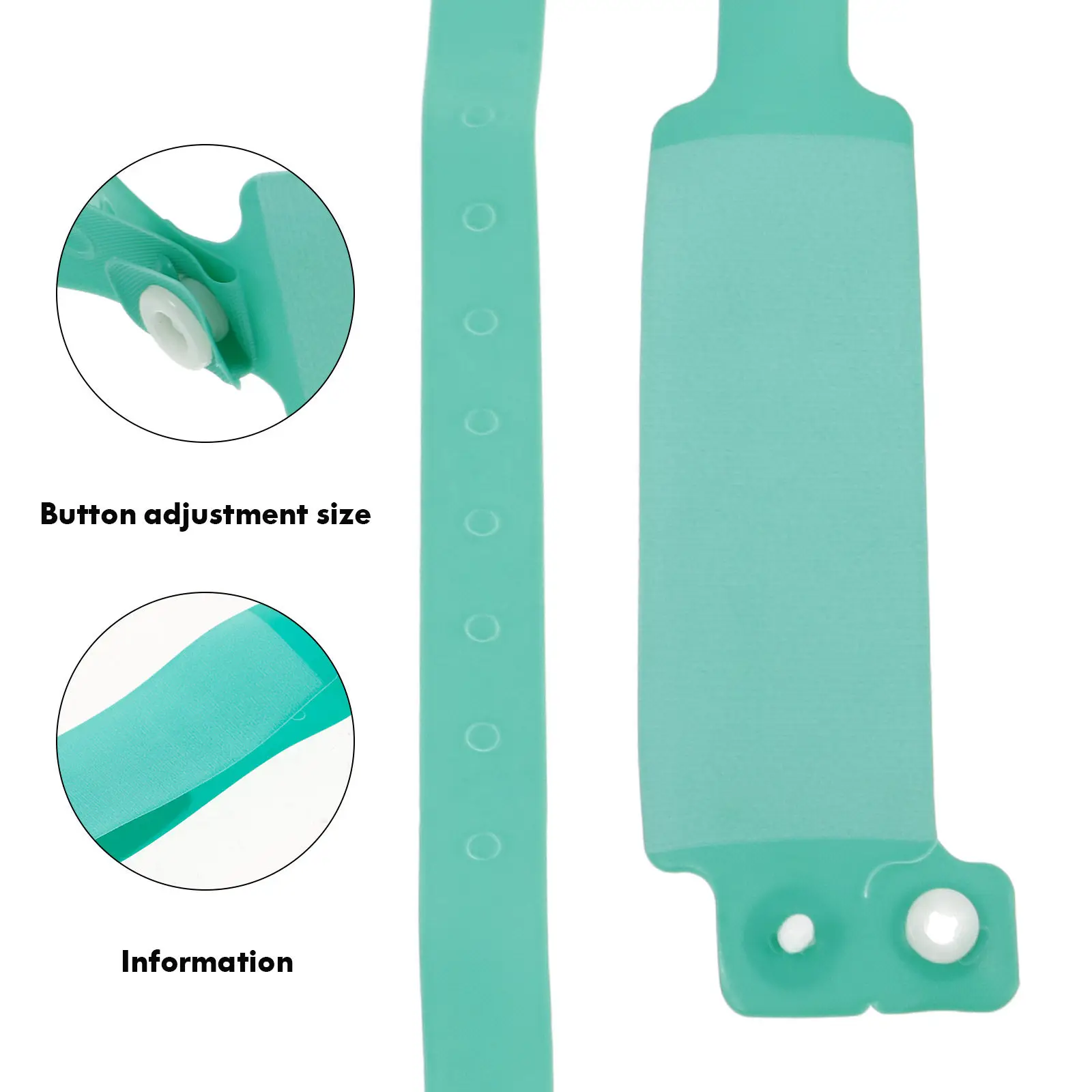 100Pcs PVC Wristbands Writable Disposable Hospital Bracelets for Patient Facilities Events Bright Visible
100Pcs PVC Wristbands Writable Disposable Hospital Bracelets for Patient Facilities Events Bright Visible
