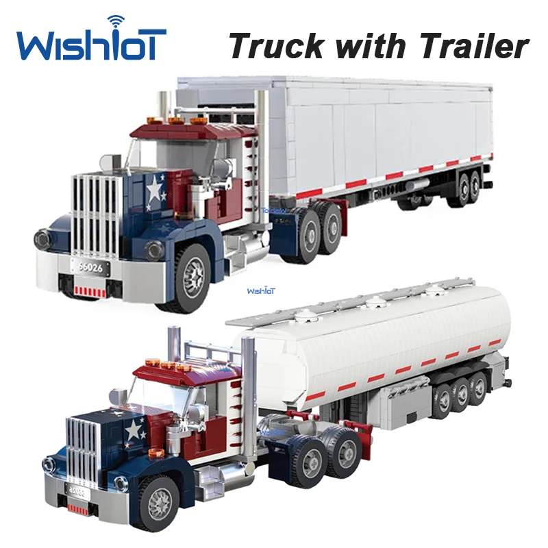 66026 269pcs American Truck Head Model Engineering Series Construction Bricks Vehicle MOC Building Block Set Toys for Boys
66026 269pcs American Truck Head Model Engineering Series Construction Bricks Vehicle MOC Building Block Set Toys for Boys