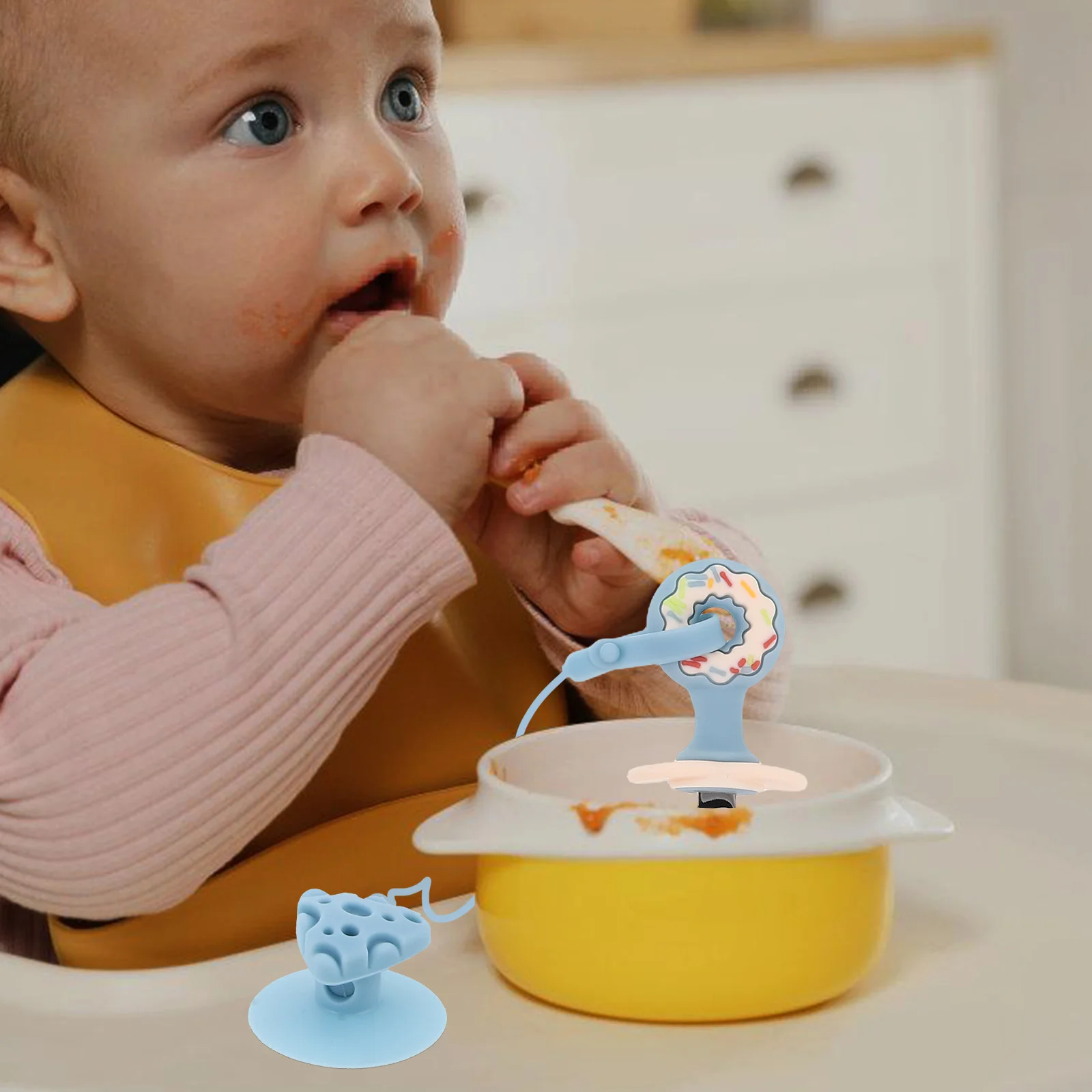 Набор детской посуды из силикона и нержавеющей стали, столовые приборы для малышей, ложка-вилка с защитой от падения, детский набор столовых приборов
Набор детской посуды из силикона и нержавеющей стали, столовые приборы для малышей, ложка-вилка с защитой от падения, детский набор столовых приборов