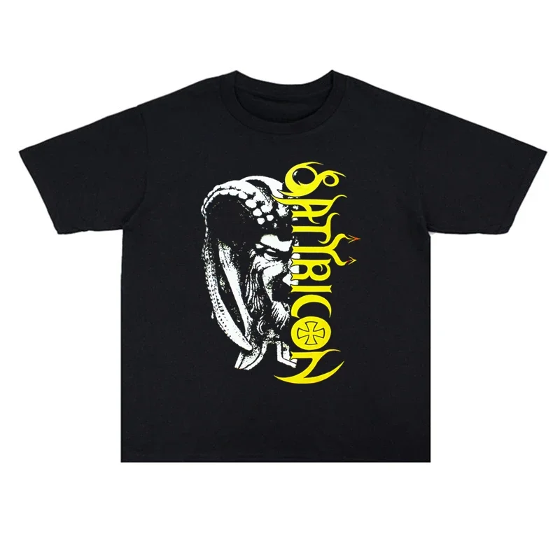 2025 Summer black metal rock band print T-shirt for men and women comfortable casual 100% cotton round neck short-sleevedT-shirt
2025 Summer black metal rock band print T-shirt for men and women comfortable casual 100% cotton round neck short-sleevedT-shirt