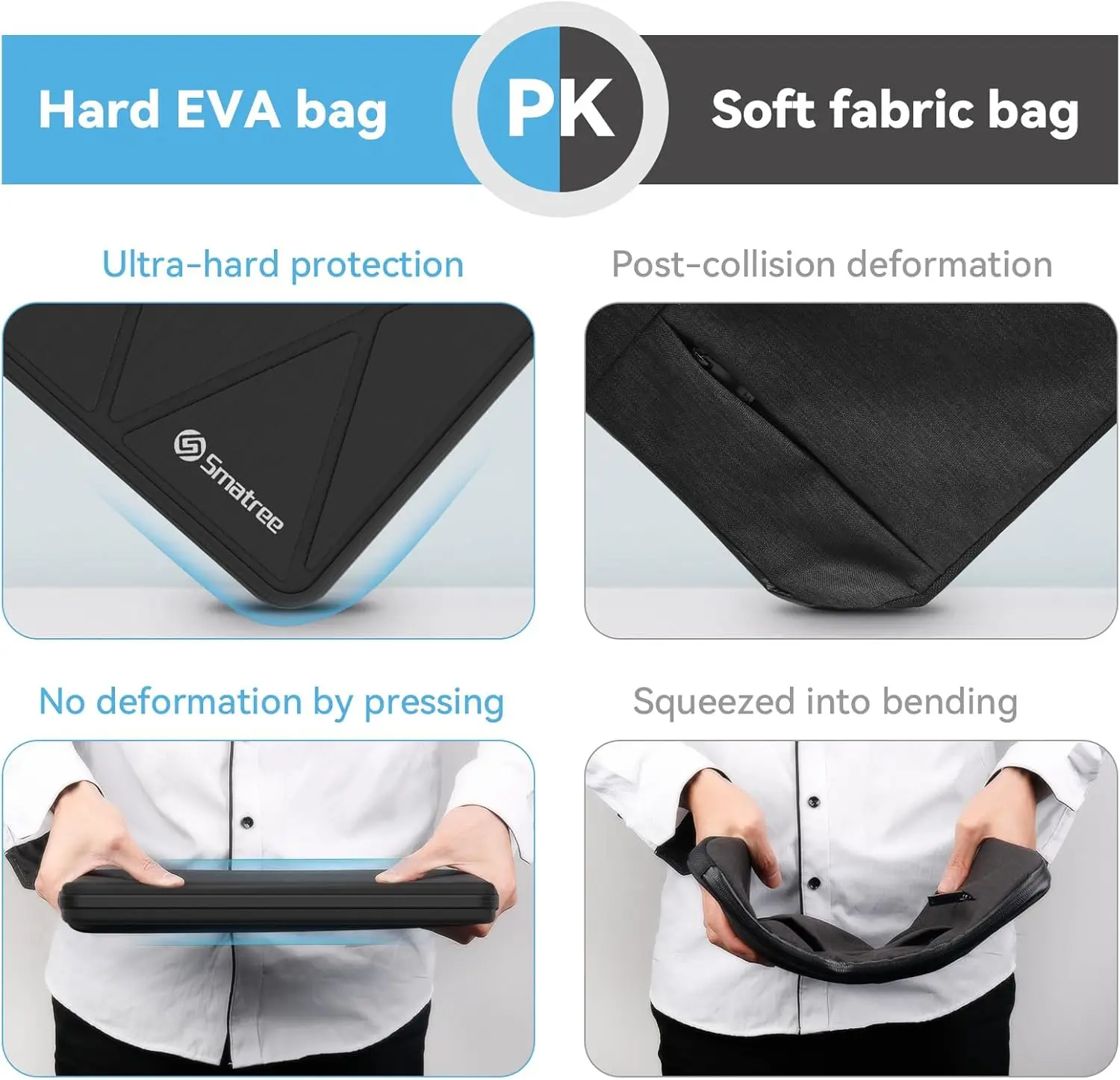 Smatree Hard EVA Protective Sleeve Case Compatible for 16 inch Lenovo Yoga Slim 7 Pro Gen 6 Laptop, Anti-Shock Notebook Bag
Smatree Hard EVA Protective Sleeve Case Compatible for 16 inch Lenovo Yoga Slim 7 Pro Gen 6 Laptop, Anti-Shock Notebook Bag
