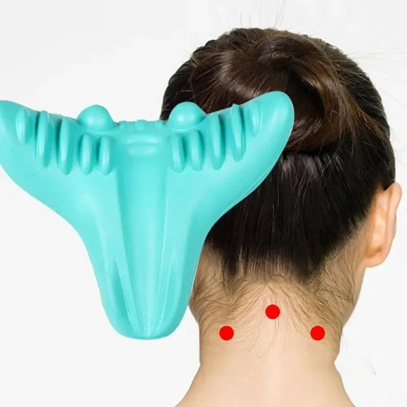 Neck And Shoulder Stretch Relaxer Cervical Spine Massage Traction Device Pain Relief Massage Pillow Cervical Correction Device
Neck And Shoulder Stretch Relaxer Cervical Spine Massage Traction Device Pain Relief Massage Pillow Cervical Correction Device