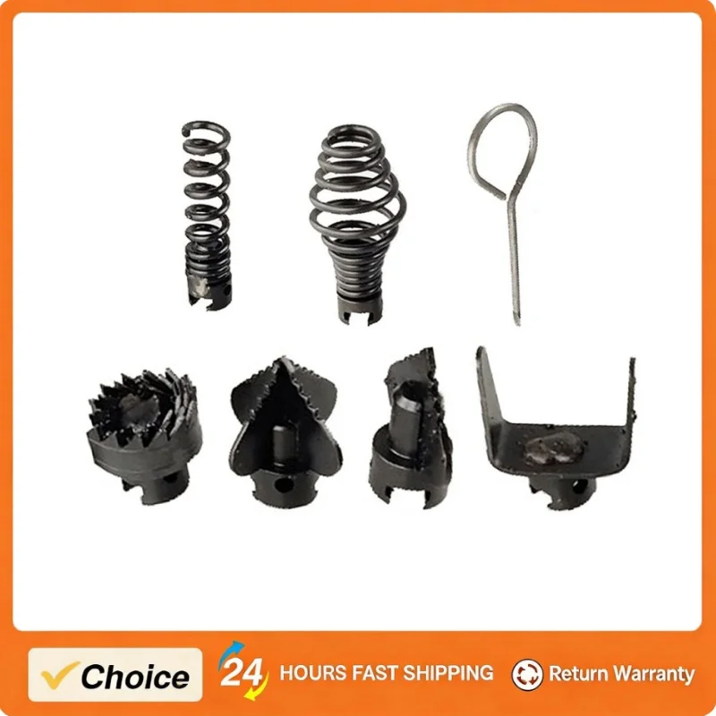 6 Pcs Cutter Head Set For Pipeline Dredging Machine Manganese Steel 16mm Drain Cleaner Machine Drain Cleaner Combination
6 Pcs Cutter Head Set For Pipeline Dredging Machine Manganese Steel 16mm Drain Cleaner Machine Drain Cleaner Combination